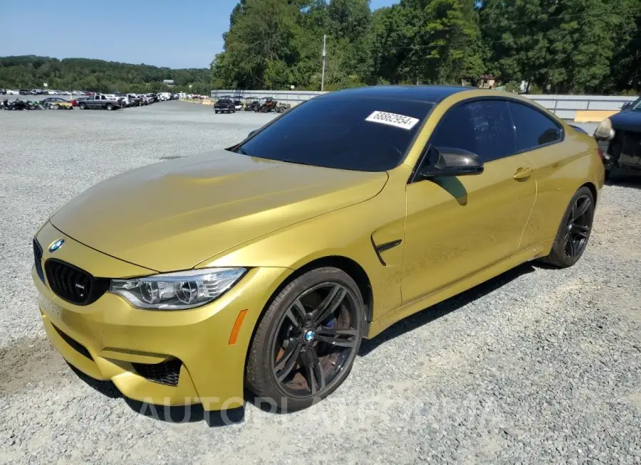 BMW M4 2016 vin WBS3R9C53GK337509 from auto auction Copart