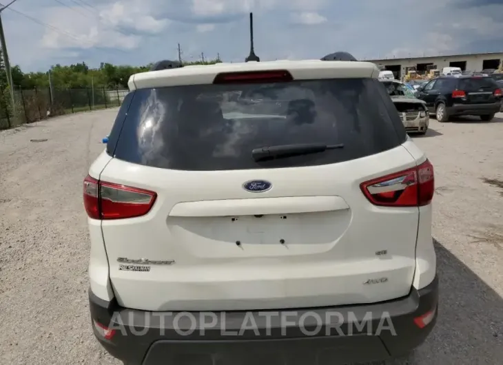 FORD ECOSPORT S 2021 vin MAJ6S3GL3MC425924 from auto auction Copart