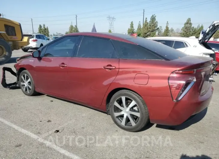 TOYOTA MIRAI 2019 vin JTDBVRBD7KA006017 from auto auction Copart