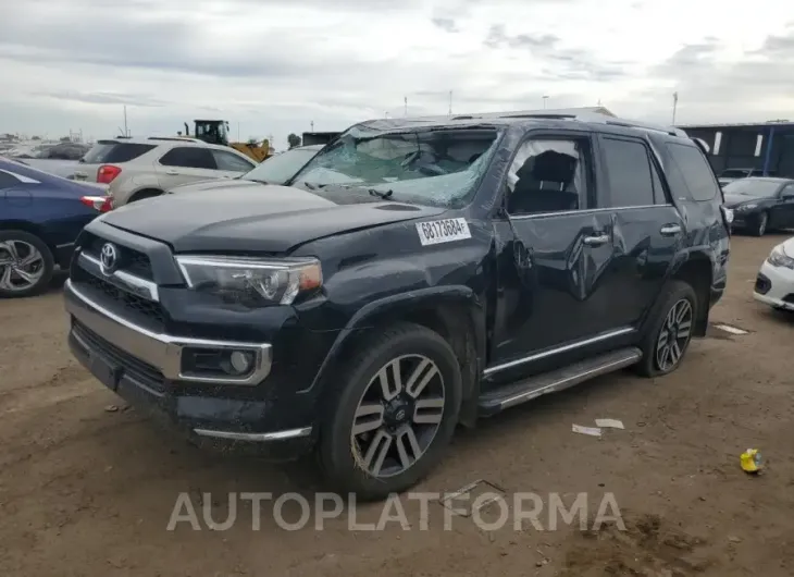 TOYOTA 4RUNNER SR 2016 vin JTEBU5JR9G5397451 from auto auction Copart