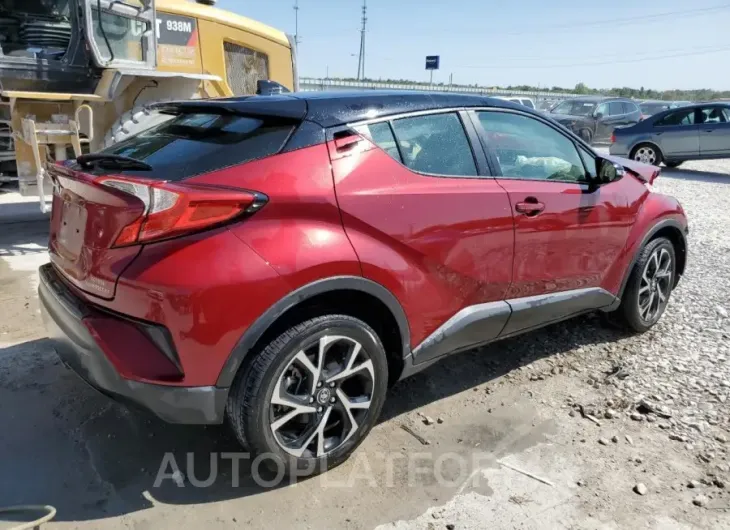 TOYOTA C-HR XLE 2019 vin JTNKHMBX3K1023302 from auto auction Copart