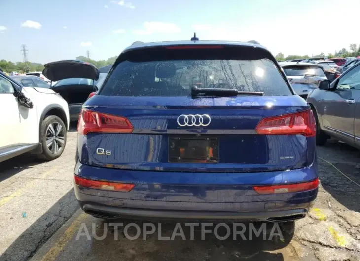 AUDI Q5 PREMIUM 2020 vin WA1ANAFY0L2116004 from auto auction Copart