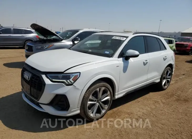 AUDI Q3 PREMIUM 2022 vin WA1EECF34N1138632 from auto auction Copart