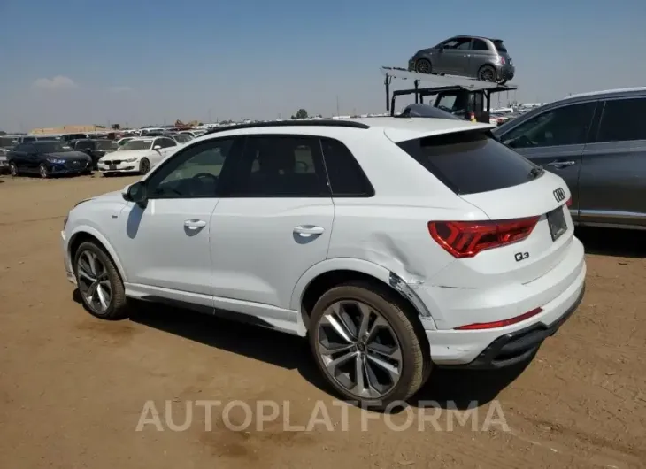 AUDI Q3 PREMIUM 2022 vin WA1EECF34N1138632 from auto auction Copart