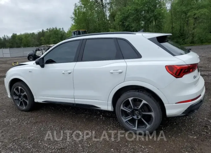 AUDI Q3 PREMIUM 2022 vin WA1EECF39N1038557 from auto auction Copart