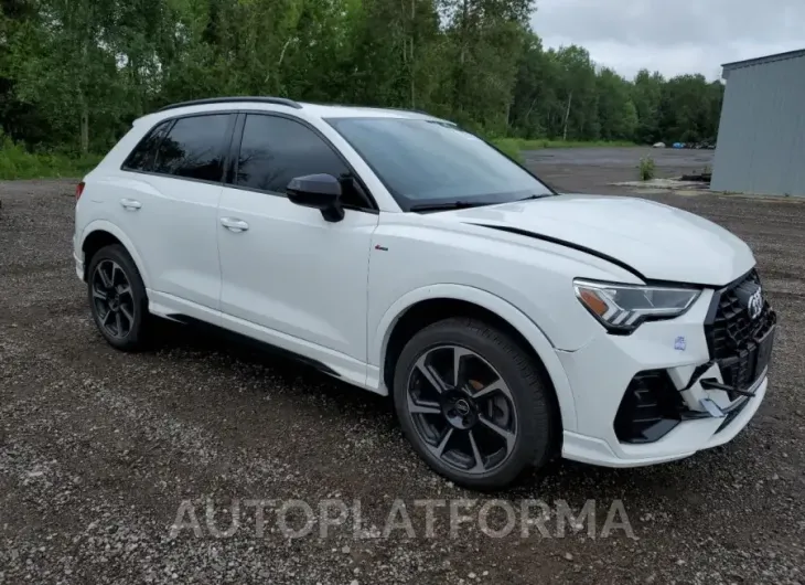 AUDI Q3 PREMIUM 2022 vin WA1EECF39N1038557 from auto auction Copart