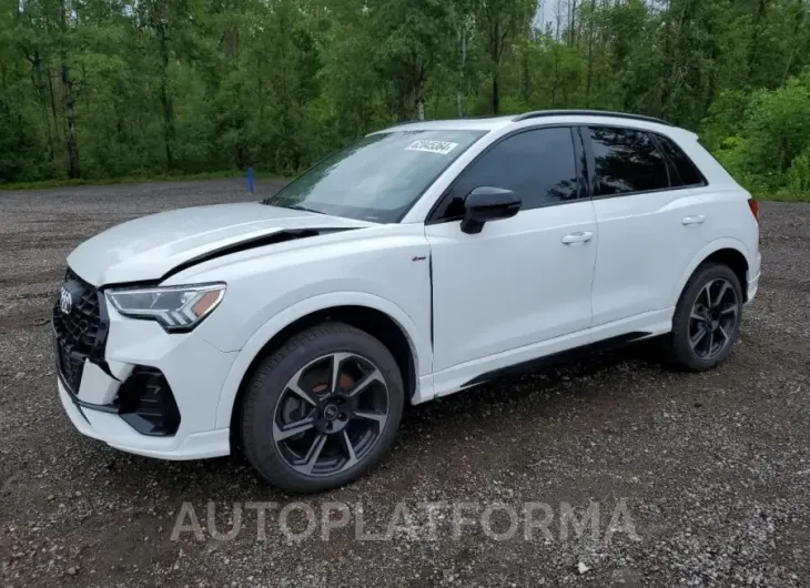 AUDI Q3 PREMIUM 2022 vin WA1EECF39N1038557 from auto auction Copart