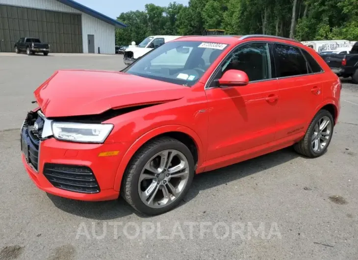 AUDI Q3 PRESTIG 2016 vin WA1GFCFS0GR009353 from auto auction Copart