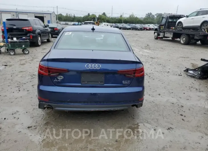 AUDI A4 PREMIUM 2018 vin WAUDNAF44JN001320 from auto auction Copart