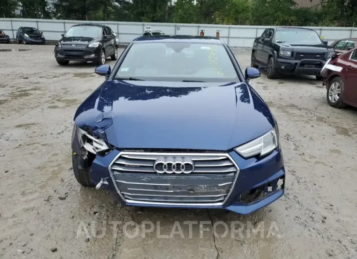 AUDI A4 PREMIUM 2018 vin WAUDNAF44JN001320 from auto auction Copart