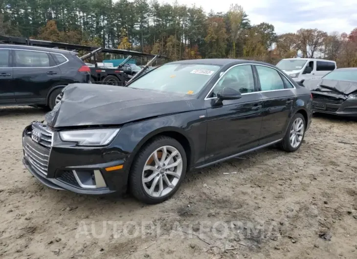 AUDI A4 PREMIUM 2019 vin WAUENAF45KA118708 from auto auction Copart