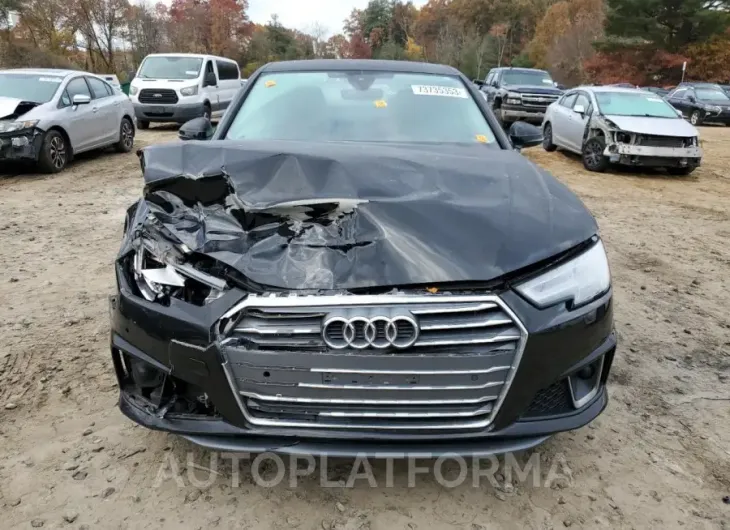 AUDI A4 PREMIUM 2019 vin WAUENAF45KA118708 from auto auction Copart