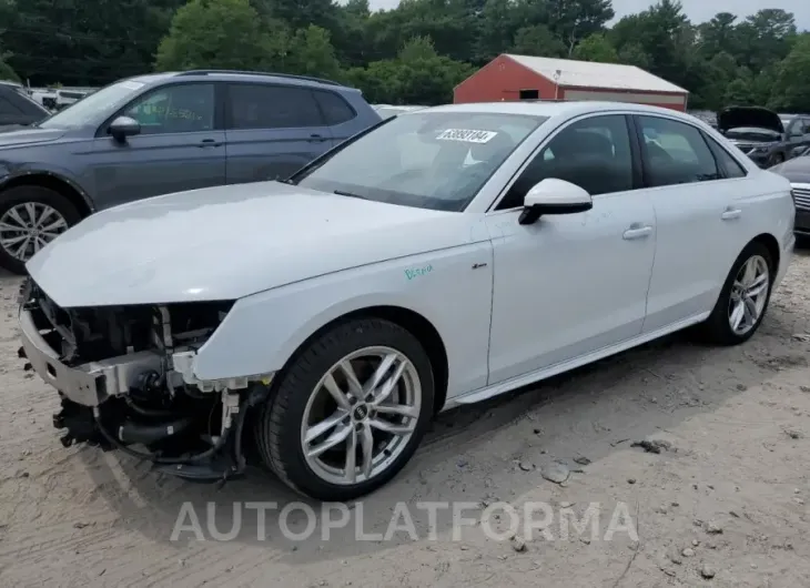 AUDI A4 PREMIUM 2020 vin WAUENAF46LA058052 from auto auction Copart