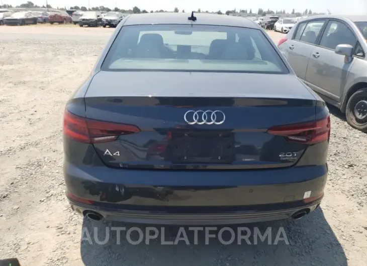 AUDI A4 PREMIUM 2018 vin WAUENAF47JN005222 from auto auction Copart