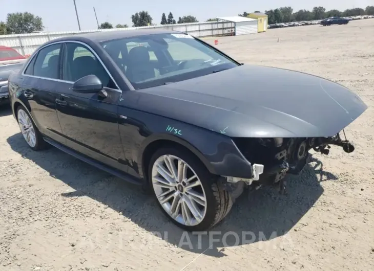 AUDI A4 PREMIUM 2018 vin WAUENAF47JN005222 from auto auction Copart