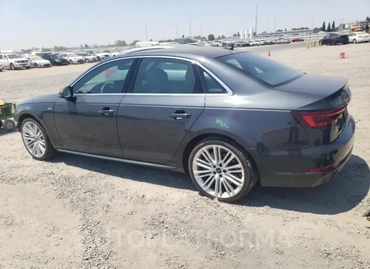 AUDI A4 PREMIUM 2018 vin WAUENAF47JN005222 from auto auction Copart