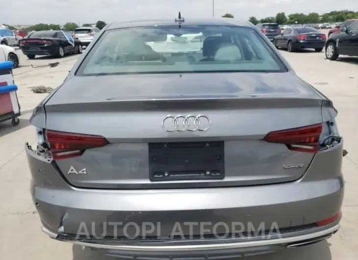 AUDI A4 PREMIUM 2019 vin WAUENAF47KN002032 from auto auction Copart