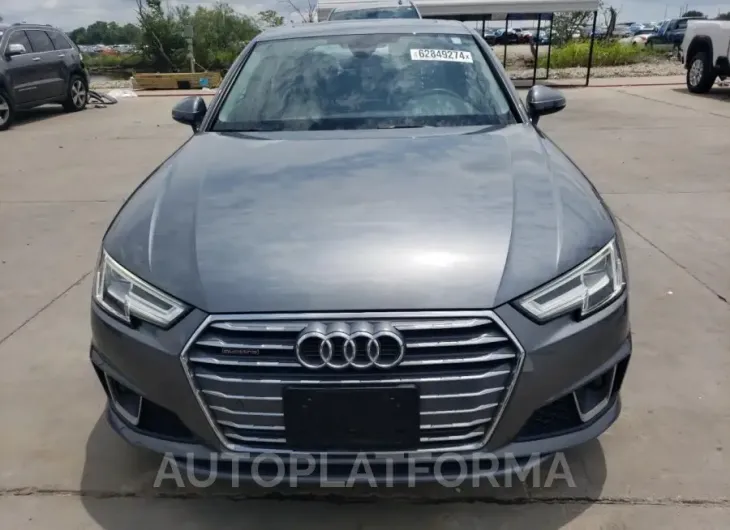 AUDI A4 PREMIUM 2019 vin WAUENAF47KN002032 from auto auction Copart