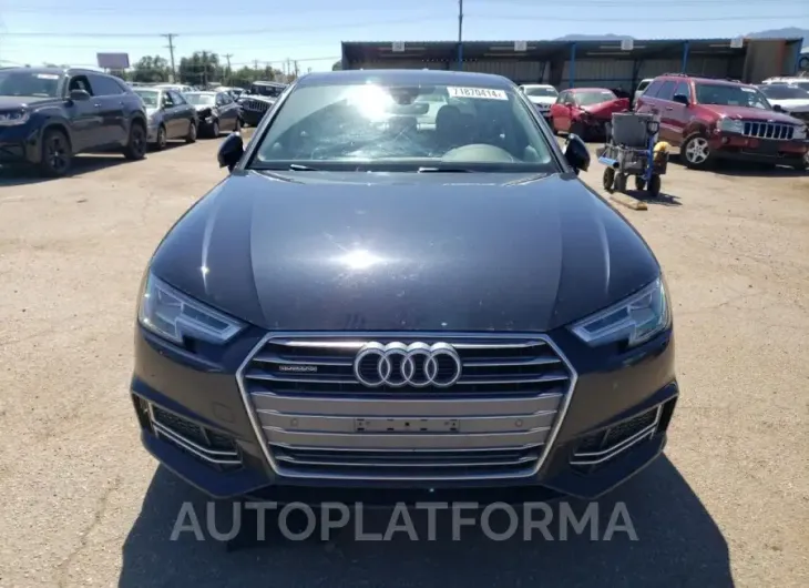 AUDI A4 PREMIUM 2018 vin WAUENAF48JA153676 from auto auction Copart