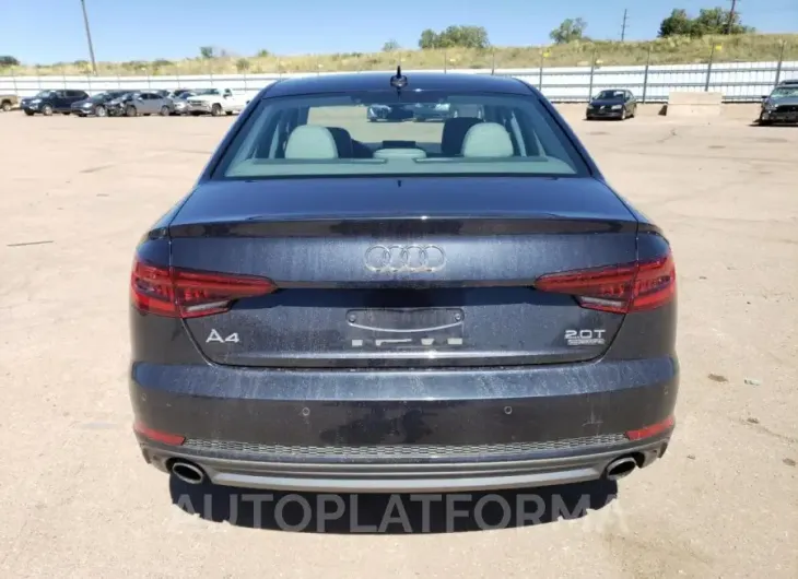 AUDI A4 PREMIUM 2018 vin WAUENAF48JA153676 from auto auction Copart