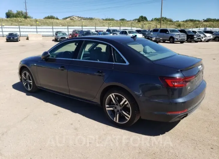 AUDI A4 PREMIUM 2018 vin WAUENAF48JA153676 from auto auction Copart