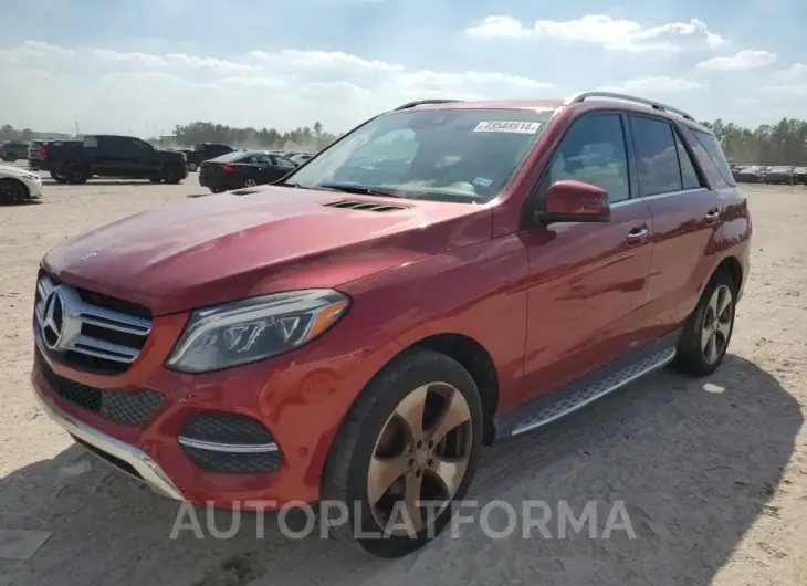 MERCEDES-BENZ GLE 350 2016 vin 4JGDA5JB1GA642366 from auto auction Copart