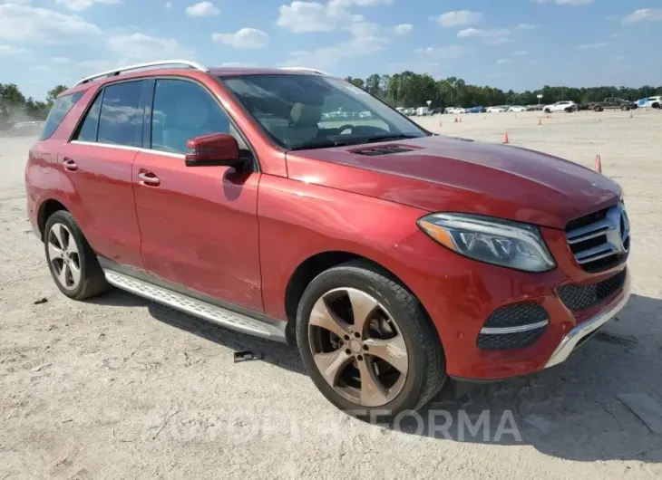 MERCEDES-BENZ GLE 350 2016 vin 4JGDA5JB1GA642366 from auto auction Copart