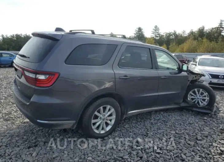 DODGE DURANGO SX 2019 vin 1C4RDJAG1KC692185 from auto auction Copart