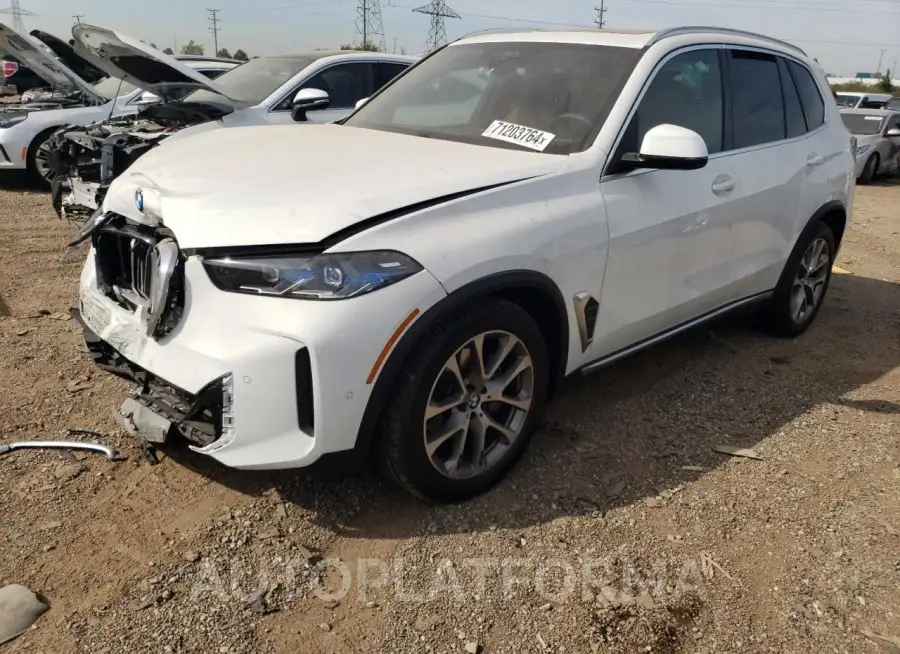 BMW X5 XDRIVE4 2025 vin 5UX23EU00S9W72340 from auto auction Copart