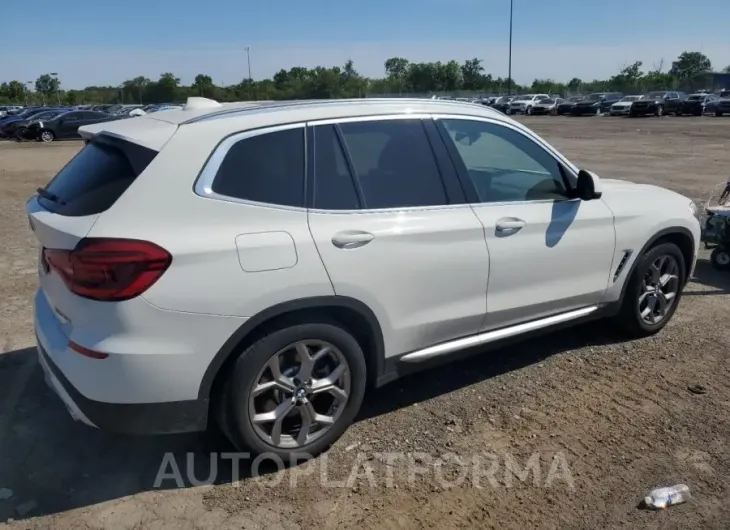 BMW X3 XDRIVE3 2021 vin 5UXTS1C06M9E30014 from auto auction Copart