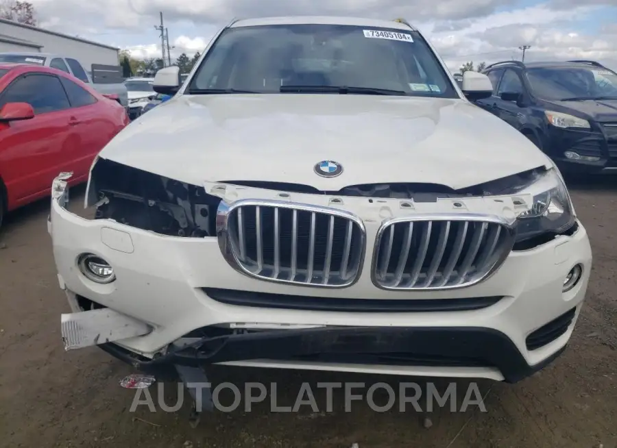 BMW X3 XDRIVE2 2016 vin 5UXWX9C59G0D76581 from auto auction Copart