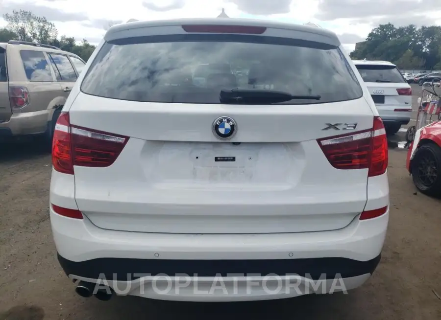 BMW X3 XDRIVE2 2016 vin 5UXWX9C59G0D76581 from auto auction Copart