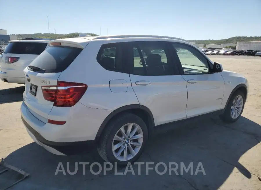 BMW X3 XDRIVE2 2016 vin 5UXWX9C5XG0D75908 from auto auction Copart