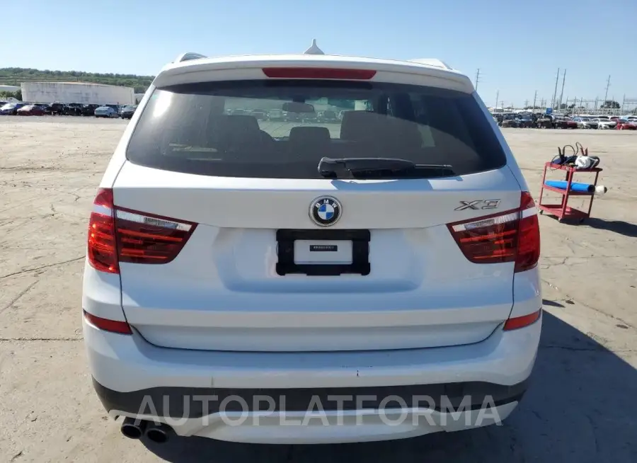 BMW X3 XDRIVE2 2016 vin 5UXWX9C5XG0D75908 from auto auction Copart