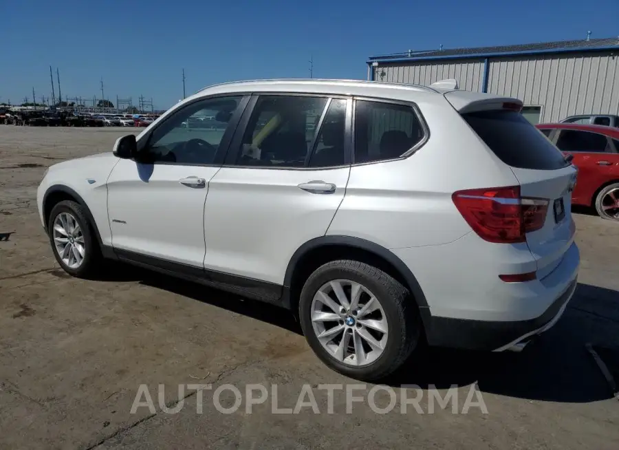 BMW X3 XDRIVE2 2016 vin 5UXWX9C5XG0D75908 from auto auction Copart