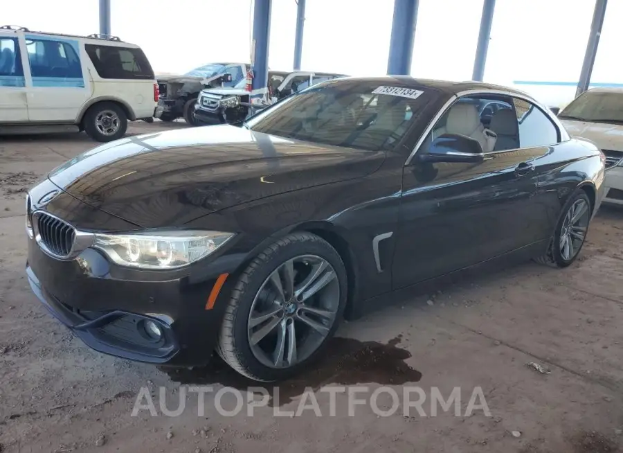 BMW 428 I SULE 2015 vin WBA3V7C5XFP772288 from auto auction Copart