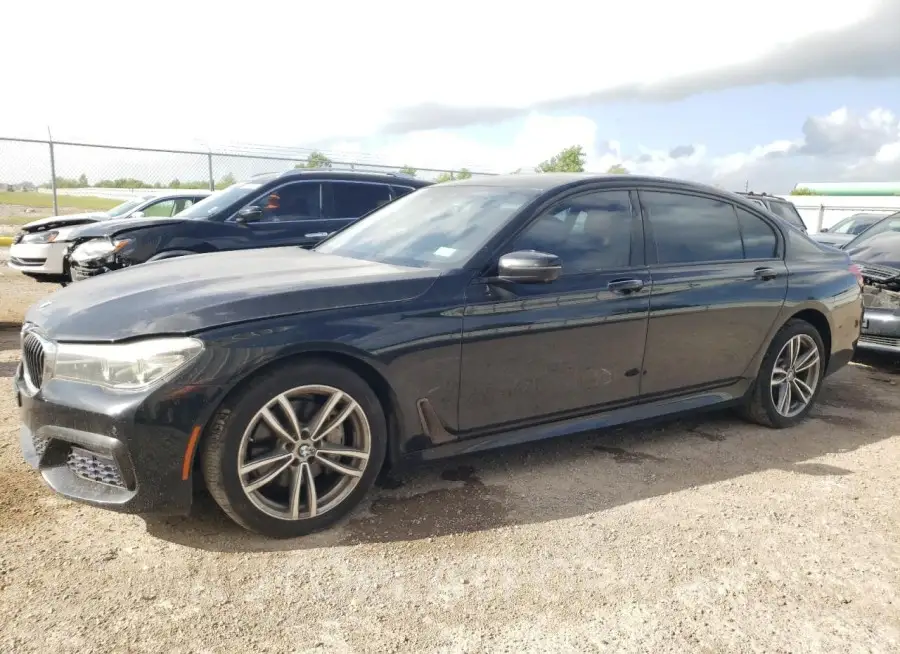 BMW 740 I 2016 vin WBA7E2C54GG504259 from auto auction Copart