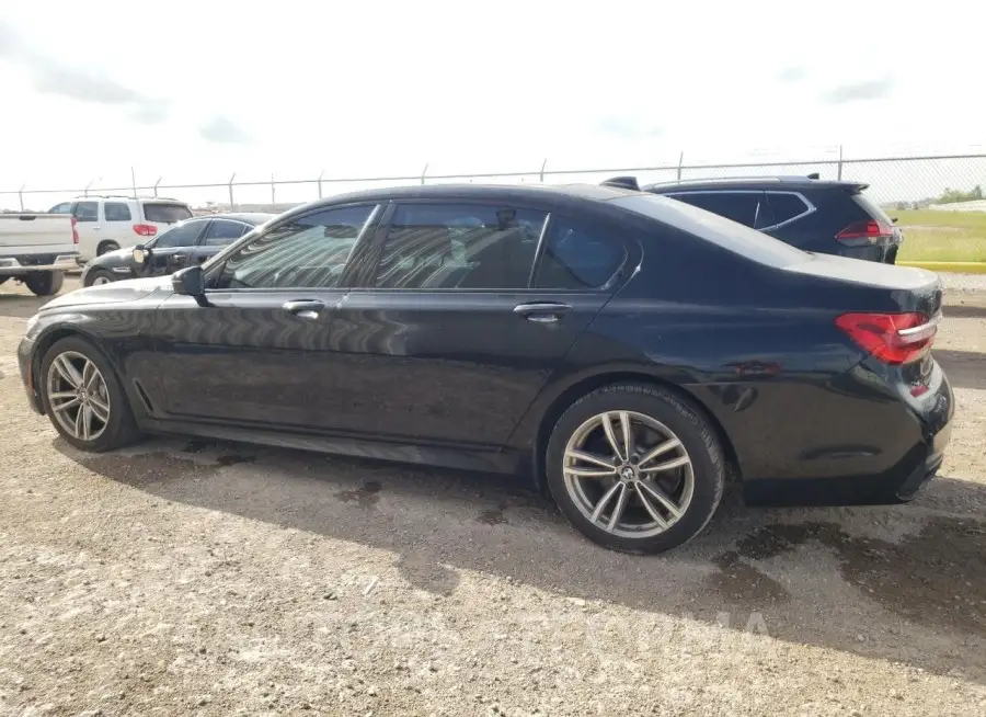 BMW 740 I 2016 vin WBA7E2C54GG504259 from auto auction Copart