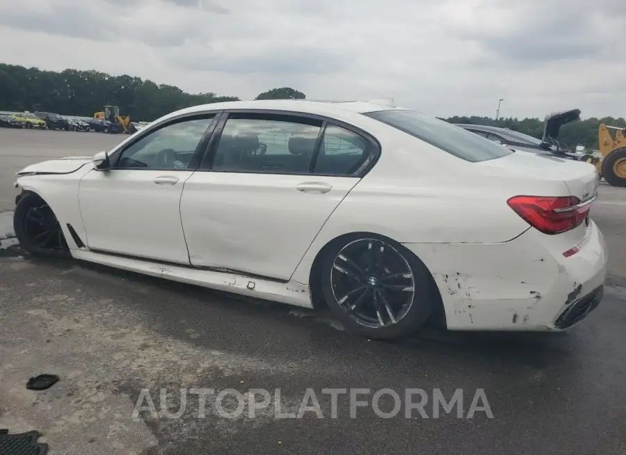 BMW 740 XI 2019 vin WBA7E4C52KGV28502 from auto auction Copart