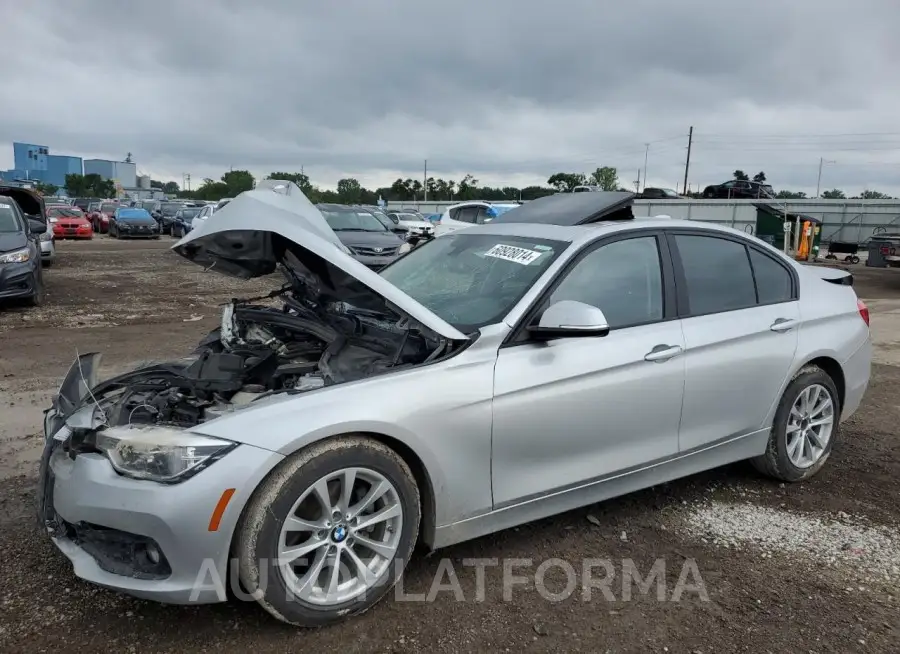 BMW 320 XI 2018 vin WBA8A3C52JA491785 from auto auction Copart