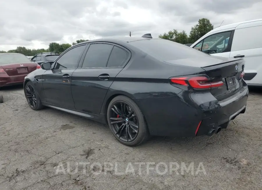 BMW M5 2022 vin WBS83CH03NCJ01385 from auto auction Copart