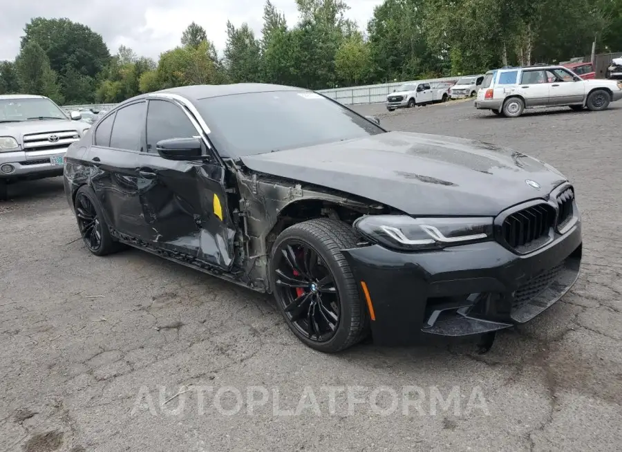 BMW M5 2022 vin WBS83CH03NCJ01385 from auto auction Copart