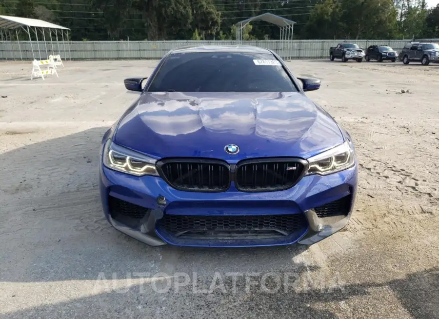 BMW M5 2018 vin WBSJF0C50JB284061 from auto auction Copart