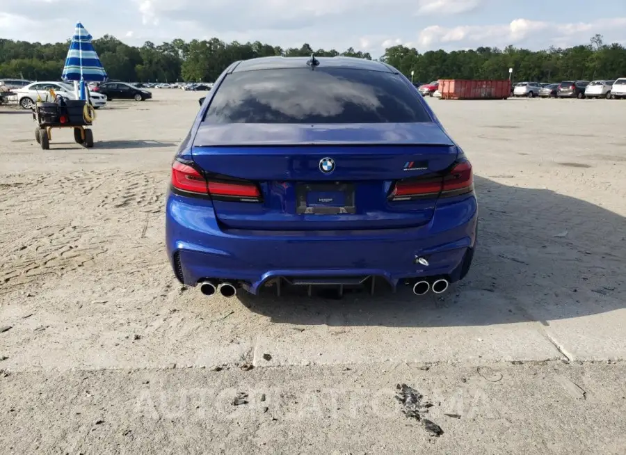 BMW M5 2018 vin WBSJF0C50JB284061 from auto auction Copart