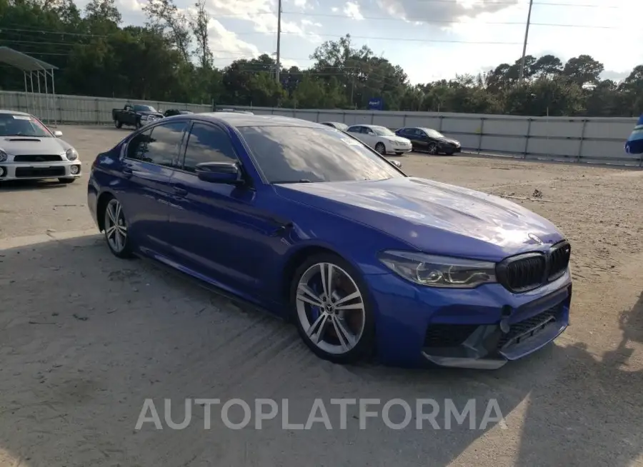 BMW M5 2018 vin WBSJF0C50JB284061 from auto auction Copart