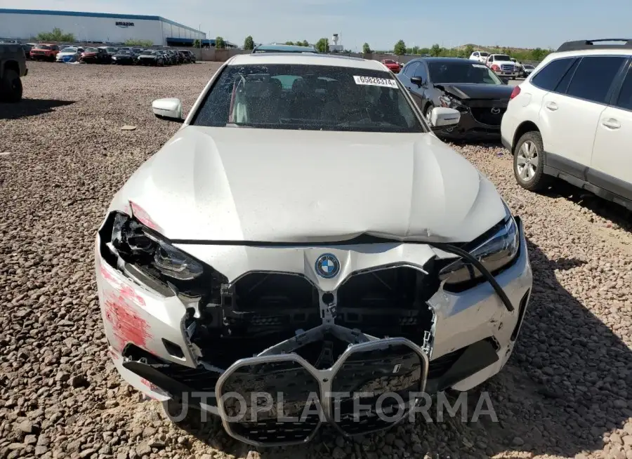 BMW I4 EDRIVE 2024 vin WBY43AW03RFT37745 from auto auction Copart