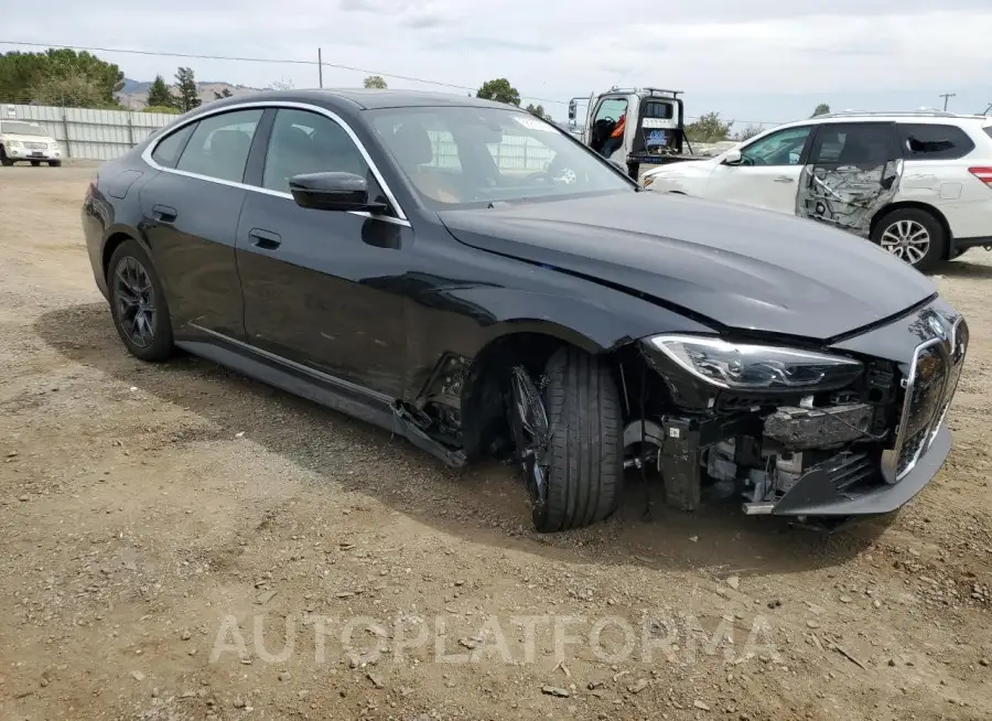 BMW I4 EDRIVE 2024 vin WBY43AW09RFS22910 from auto auction Copart