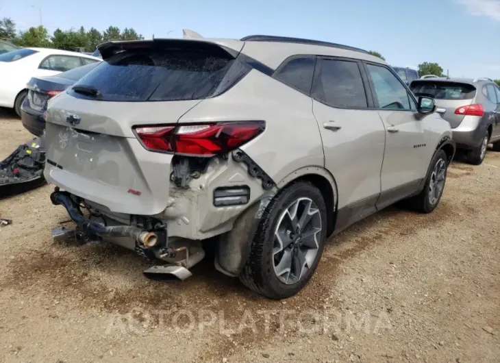 CHEVROLET BLAZER RS 2021 vin 3GNKBKRSXMS507416 from auto auction Copart