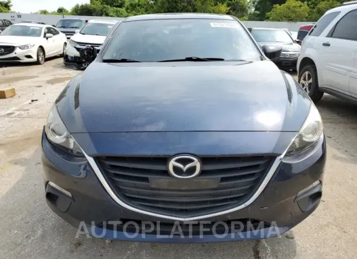 MAZDA 3 SV 2015 vin JM1BM1T74F1262313 from auto auction Copart