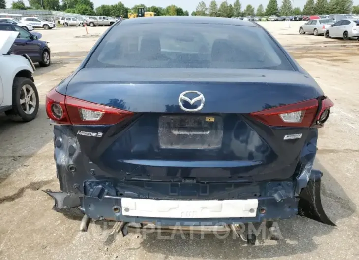 MAZDA 3 SV 2015 vin JM1BM1T74F1262313 from auto auction Copart